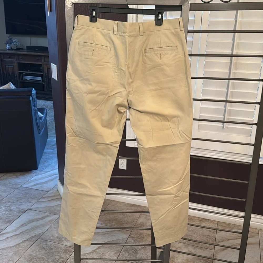 Men's Beige Chino Pants John W Nordstrom brand extremely‎ well made 100% cotton